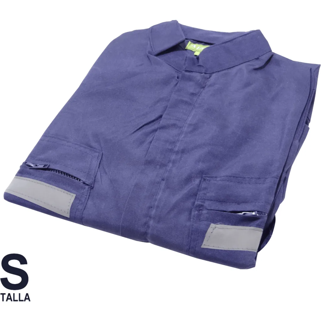 S Azul 42/44 Alt-168cm Overol Poplin Cintas-Reflectantes Poliester
