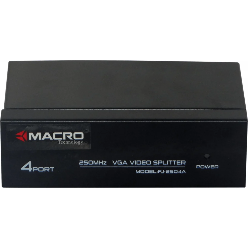 Imagen 3 de Video Splitter 4-VGA-H 1-VGA-H 1920x1440max 5-DB15-H inc-9V