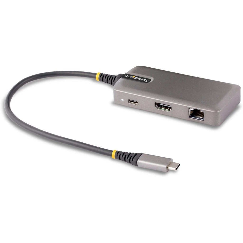 Docking Station StarTech USB-C a HDMI 2*USB-A USB-C LAN Gris Espacial