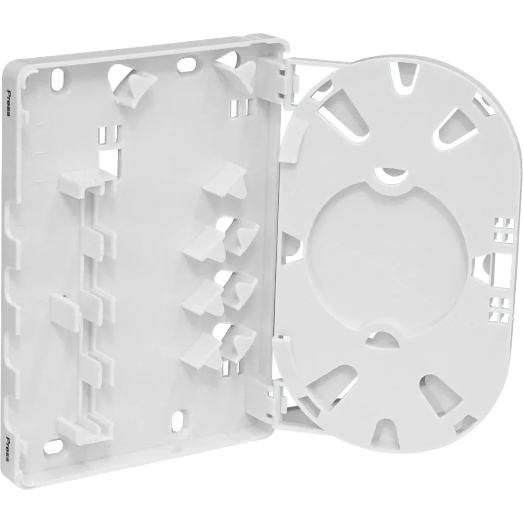 Imagen 2 de 4-Manguito 4-CL-Rectangular IP20 Caja Blanca Terminacion Fibra NAP