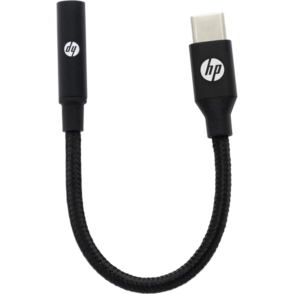 DHC-TC131 ADAPTADOR DE AUDIO USB-C A 3,5 NEGRO TRENZADO