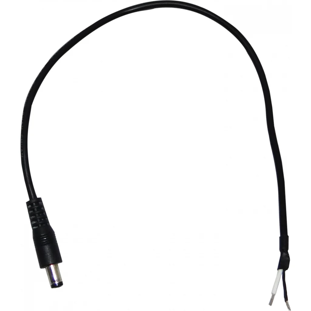 LINKMADE Cable 30cm Plug-5,5x2,5mm 18AWG p/PPP12L