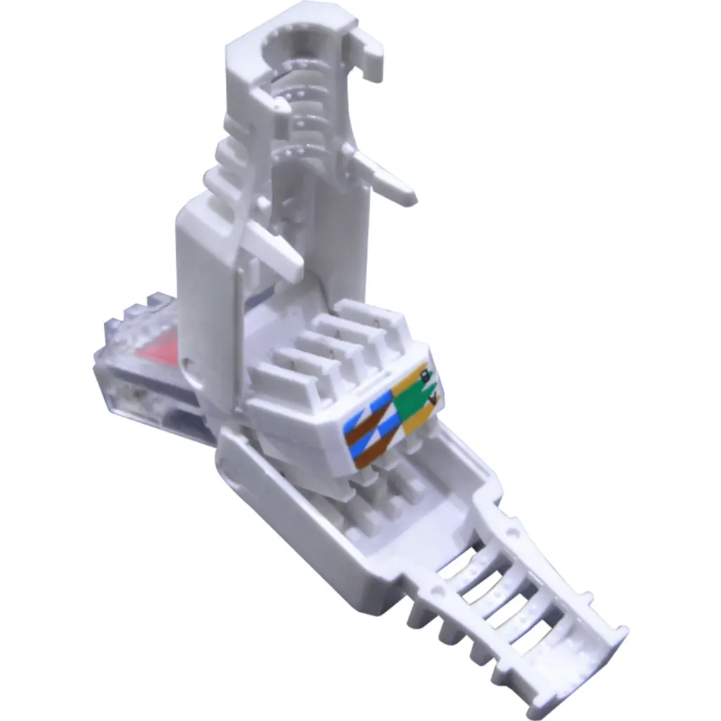 Conector RJ-45 Macho UTP Auto-Punchable Cat6 Unifilar/Multifilar Blanco