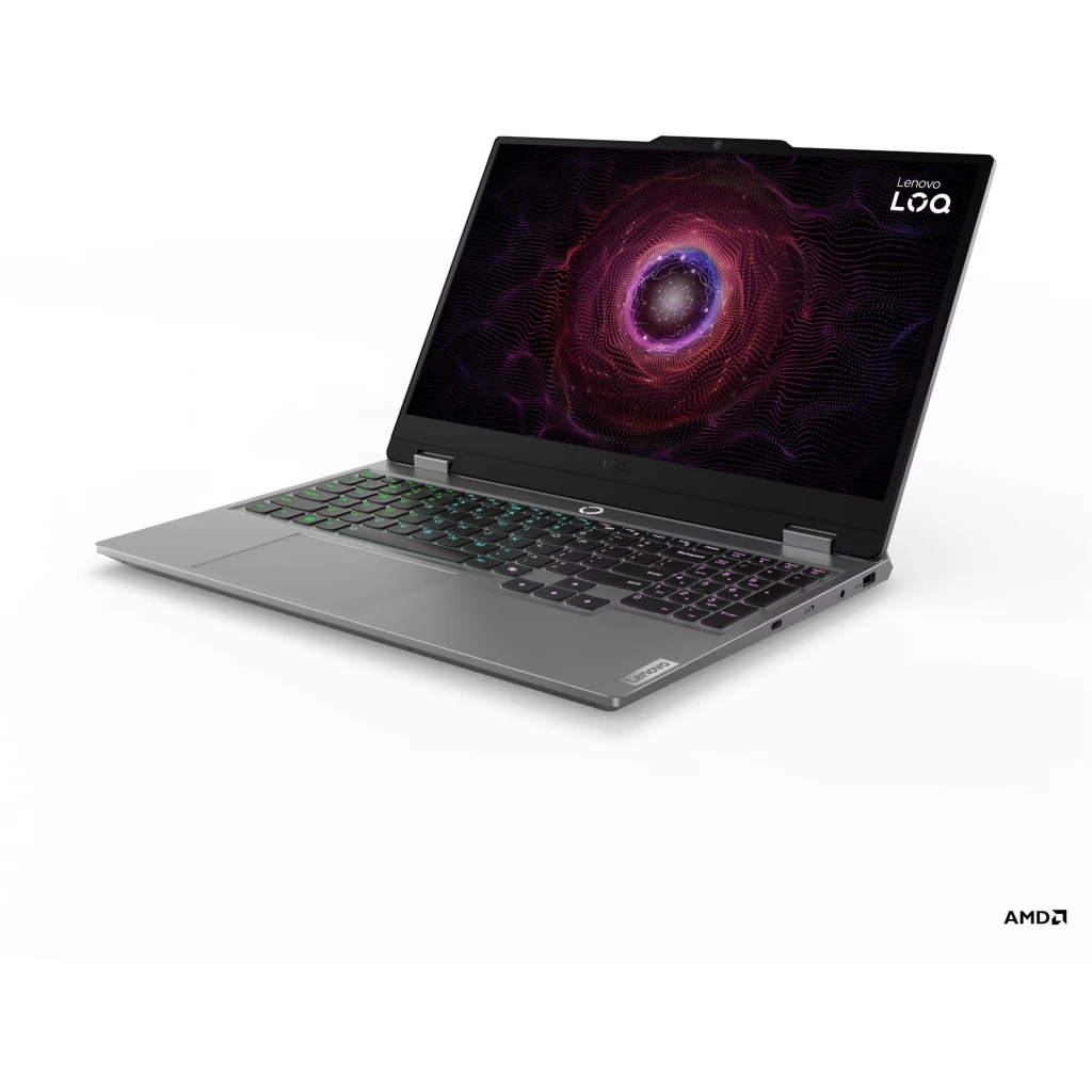 Imagen 2 de Notebook Lenovo LOQ 15ARP9 AMD R5 7235HS 8GB SSD 512GB 15.6" RTX 3050 6GB W11H (Nuevo, Caja Abierta)