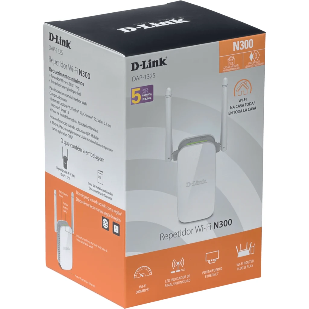 Imagen 2 de Wireless Range Extender N300 With 10/100