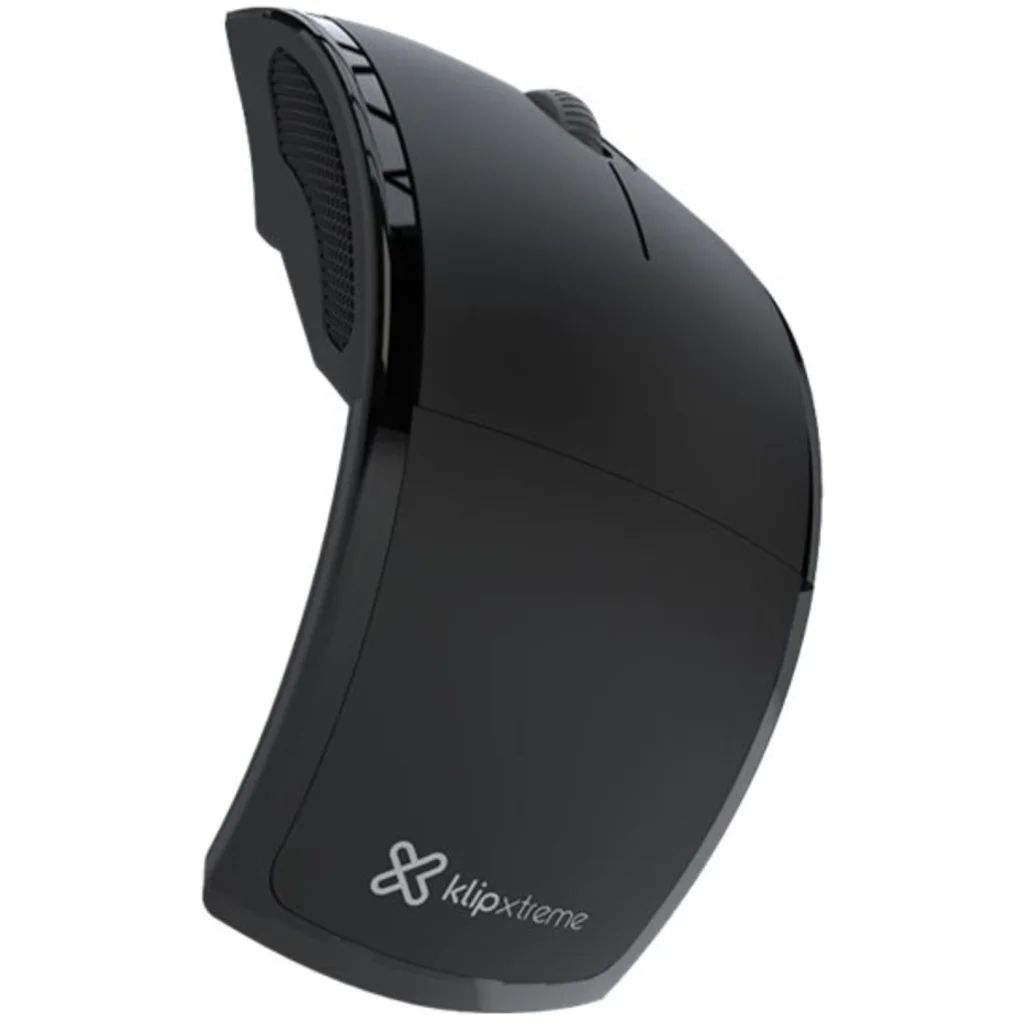 Imagen 2 de Mouse Inalámbrico KlipX KMW-375BK Lightflex, Ópt1000DPI 2.4GHz Nano USB Negro
