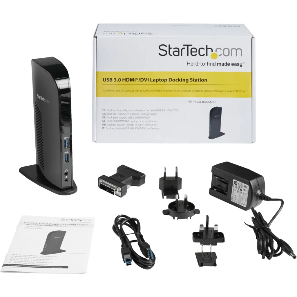 Imagen 4 de Docking Station StarTech USB 3.0 para Dos Monitores HDMI DVI 6*USB Windows Mac