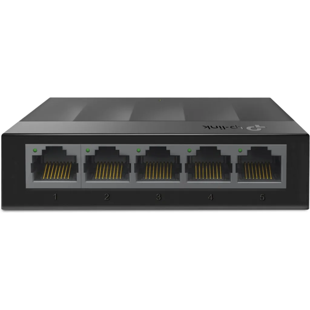 Switch TP-Link LS1005G LiteWave, 5*10/100/1000Mbps Sobremesa, Montaje en pared