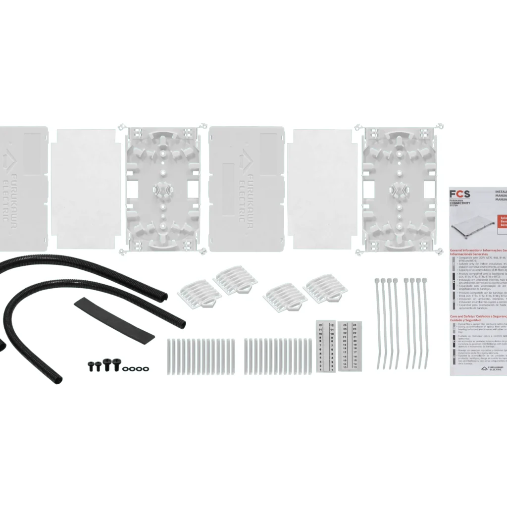 Imagen 1 de FURUKAWA Kit 24-fibras Bandeja Empalme para DIO B48 35260424 TeraLan