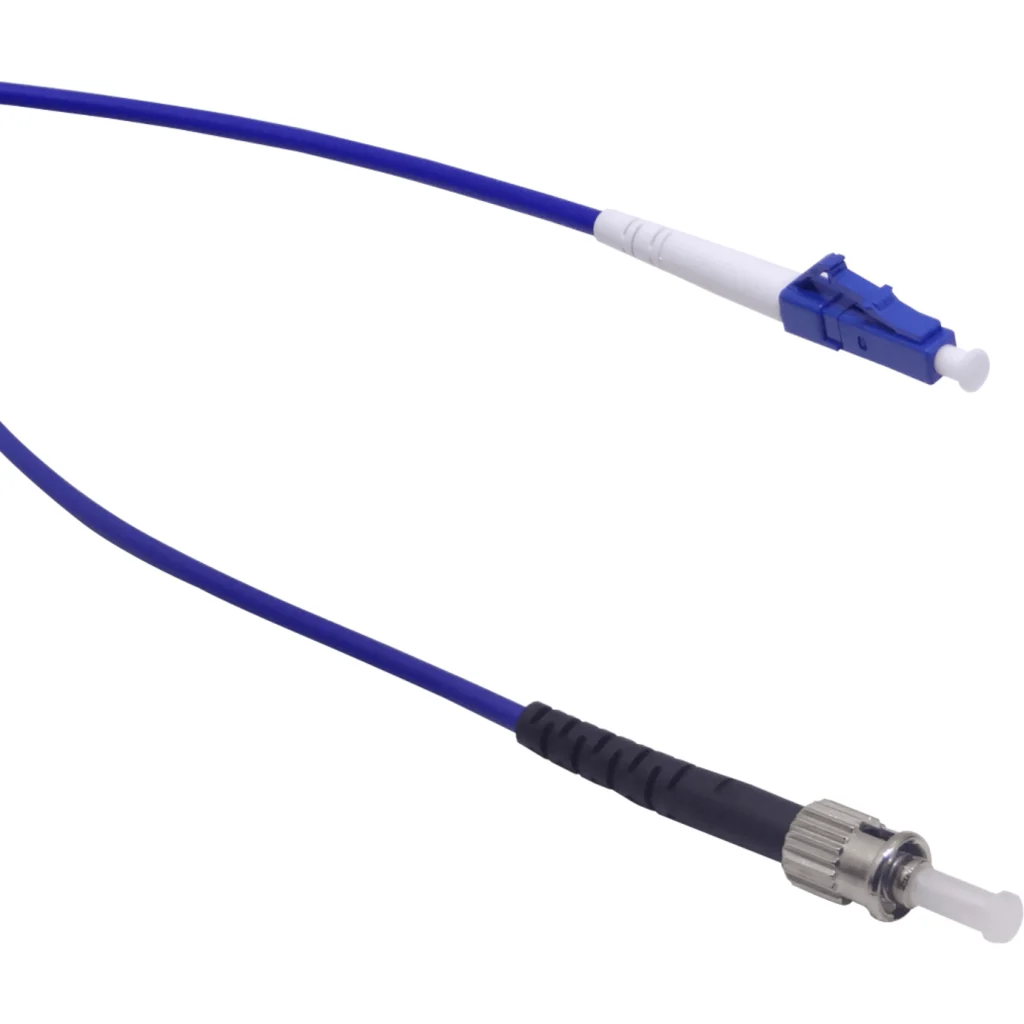 Imagen 2 de LSZH BLINDADO 2MT LC-ST MONO SM SIMPLEX JUMPER CABLE FIBRA 3.0MM 9/125