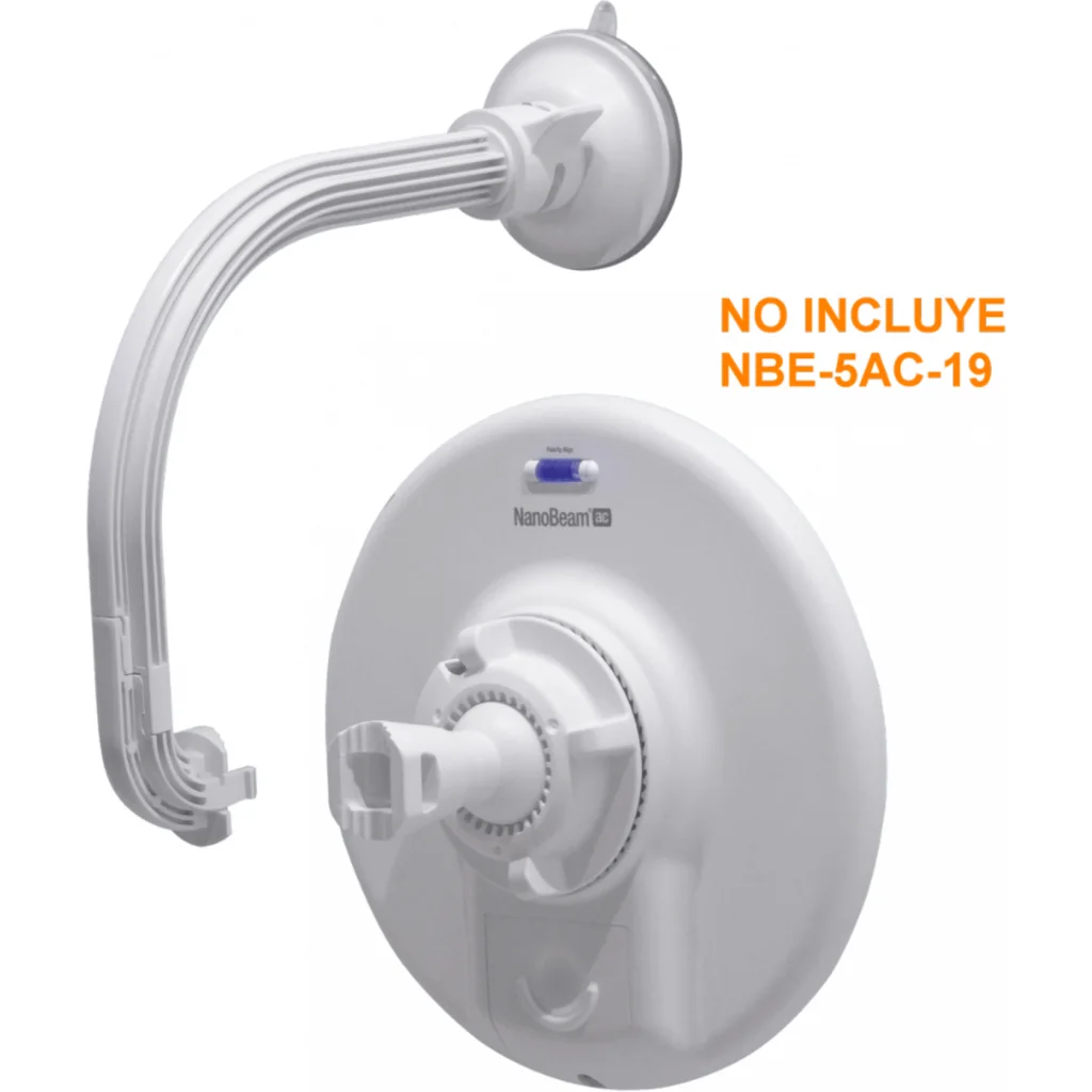 Imagen 4 de UBIQUITI Ventosa p/NBE-5AC-19 M5-19 M2-13 2AC-13 Soporte VentanaVidrio
