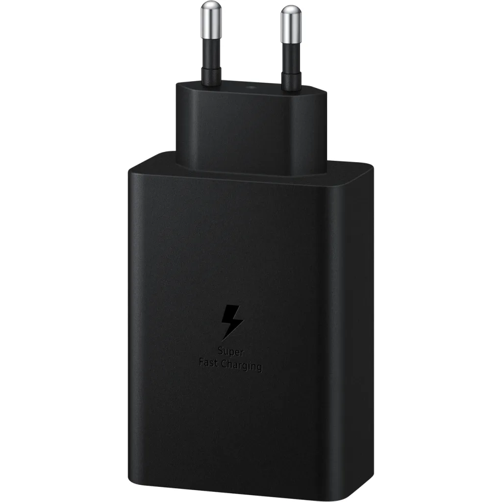 Imagen 2 de Adaptador de Carga Trio Samsung TA6530, 65W 2*USB-C + 1*USB-A Negro