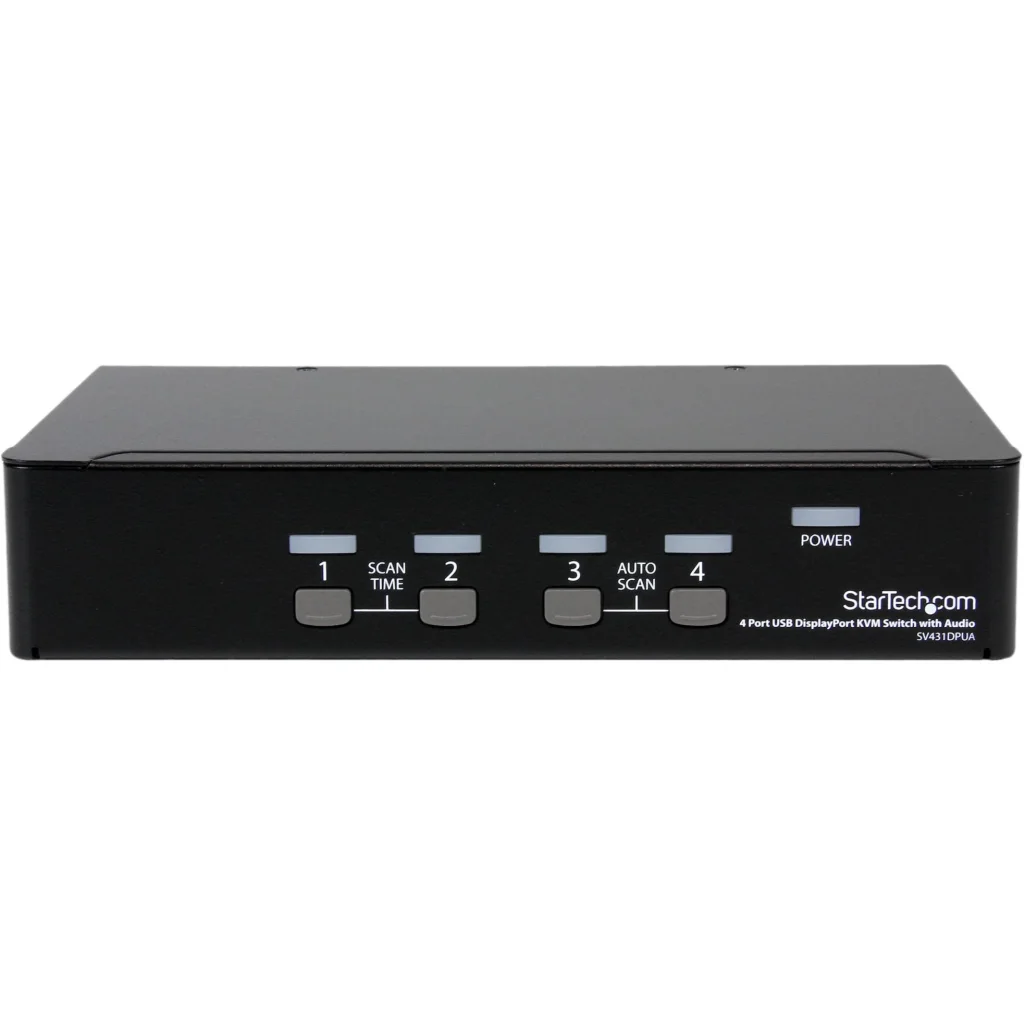 Imagen 1 de 4 Port USB DisplayPort KVM Switch