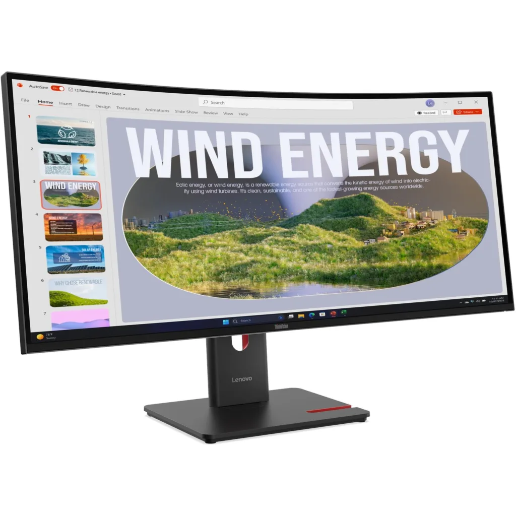 Monitor Lenovo Thinkvision T34Wd-40 34"" Wqhd3440*1440 Va