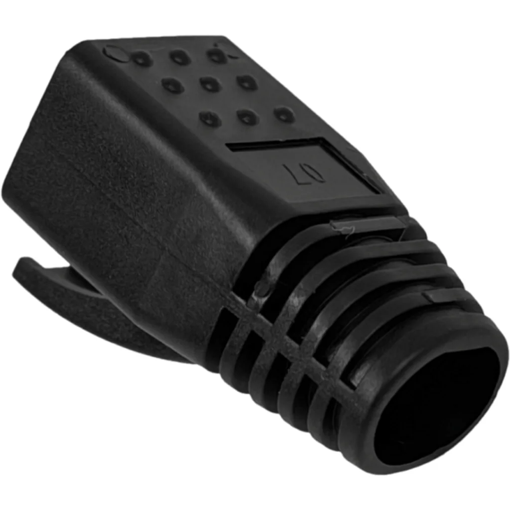 NEGRO 8,5mm-diametro p/RJ45-CAT7 50-Capuchones