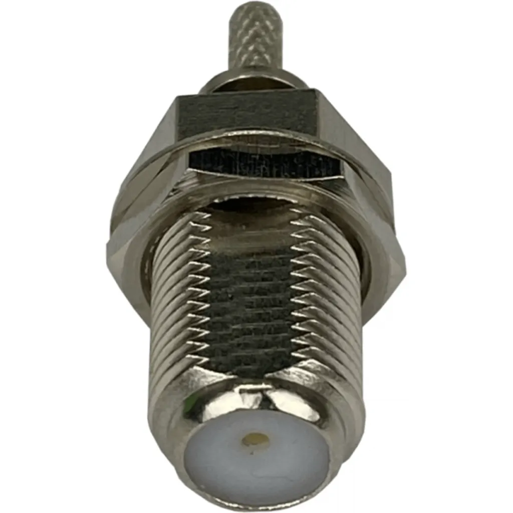 Imagen 2 de F-Hembra RG316 Conector Coaxial Crimpeable CA100 RG174