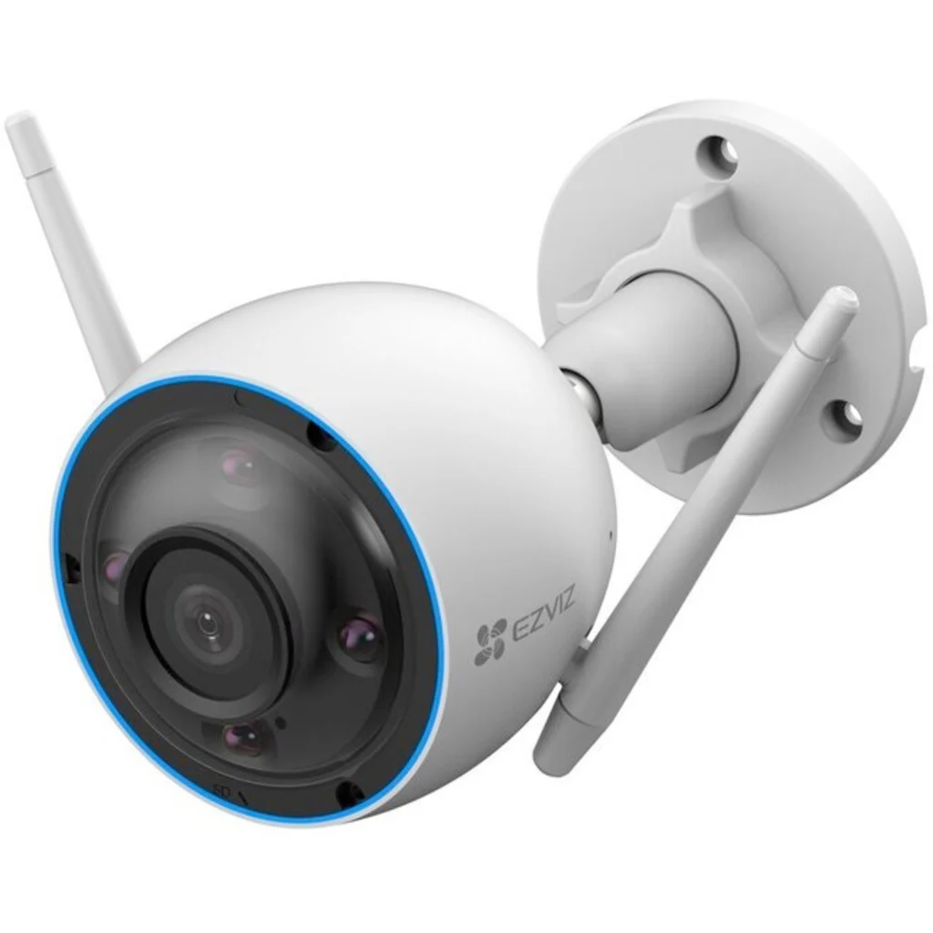 Camara WiFi H3 2K ColorNIGHT IA Sirena/Luz Exterior Audio Preset CS-H3-R100-1H3WKFL 2.8mm Ezviz