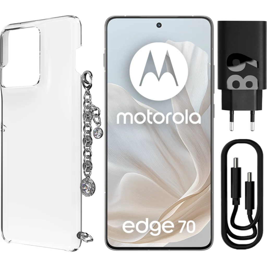 Smartphone Motorola Edge 70 8-Core 12GB/512GB 6,67' 5G WiFi Bt NFC USB-C Blanco