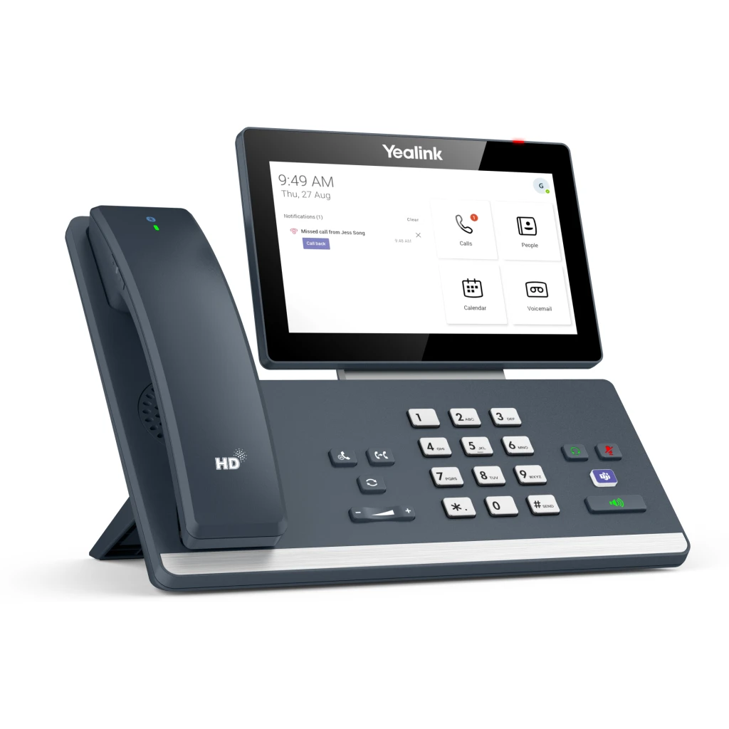 Imagen 4 de YEALINK Telefono ejecutivo de escritorio Smart Business para Teams , WIFI, Bluetooth , pantalla 7? a