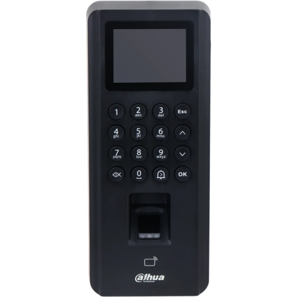 Control de Acceso Dahua Standalone lector de tarjetas IC, Lector de huellas