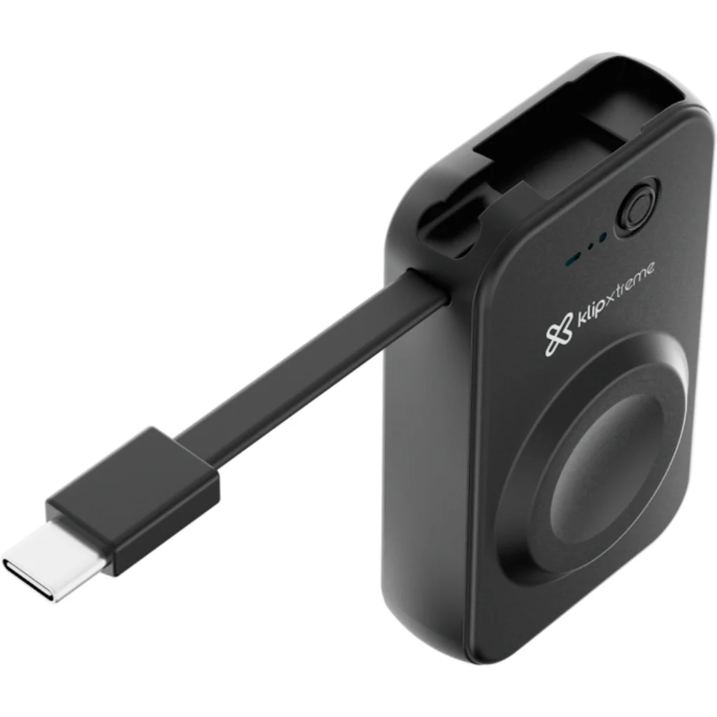 Imagen 1 de Klip Xtreme - Power bank - 24 pin USB-C - Apple Watch - Lithium polymer - Para Universal - 2.000mAh Wireless charging