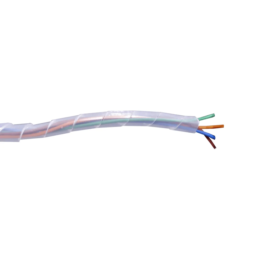 Imagen 1 de Espiral Atrapa Cable Ordenador PE 11-17mt 4,5/6,7/0,6mm