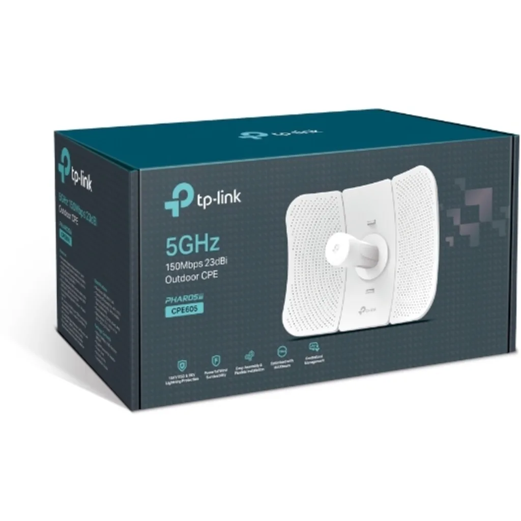 Imagen 1 de TP-LINK ANTENA EXTERIOR CPE 23dBi 5GHz 150Mbps UN / CPE605