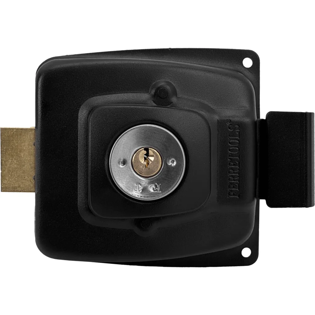 Imagen 4 de FERRETOOLS Cerradura Horizontal Sobrepuesta 3-Llaves-55mm Tambor-5pine