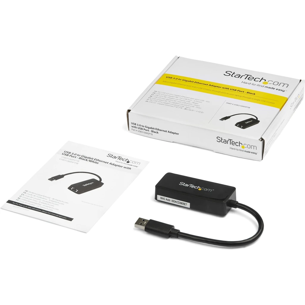 Imagen 6 de Adaptador USB 3.0 a Red Gigabit Trasnferencia Max 5000 Mbit/s Negro - StarTech