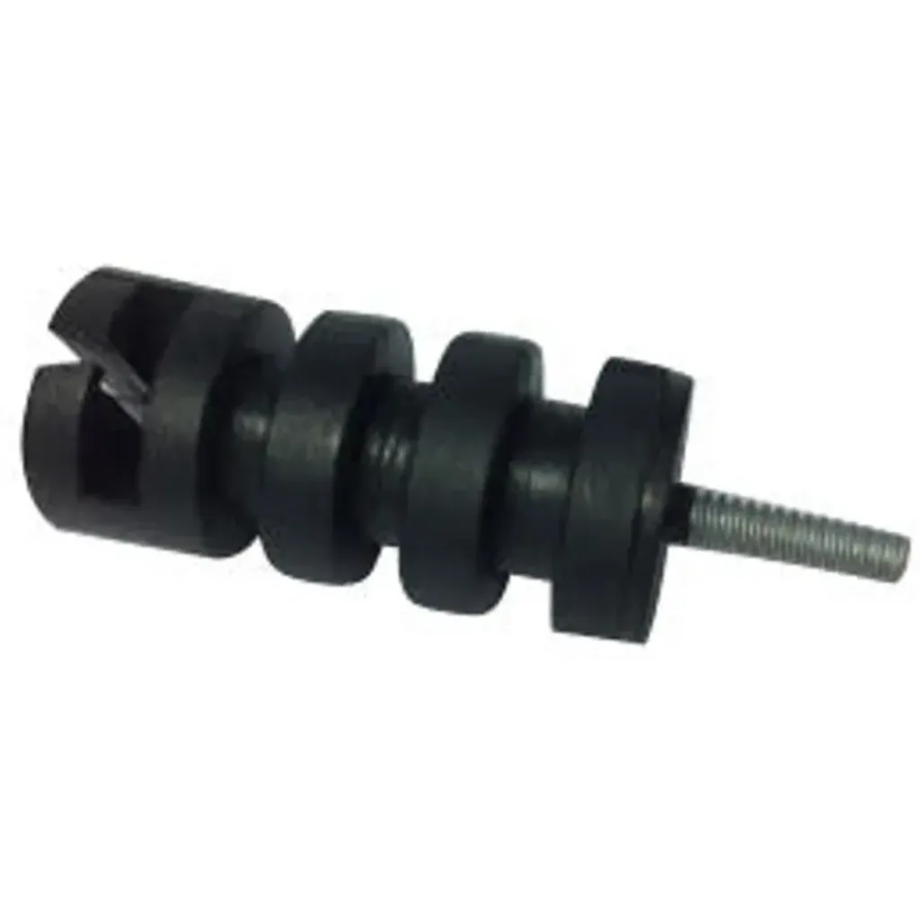 MS-AISL002. AISLADOR DE PASO CON TORNILLO MS. PACK 100 UNIDADES