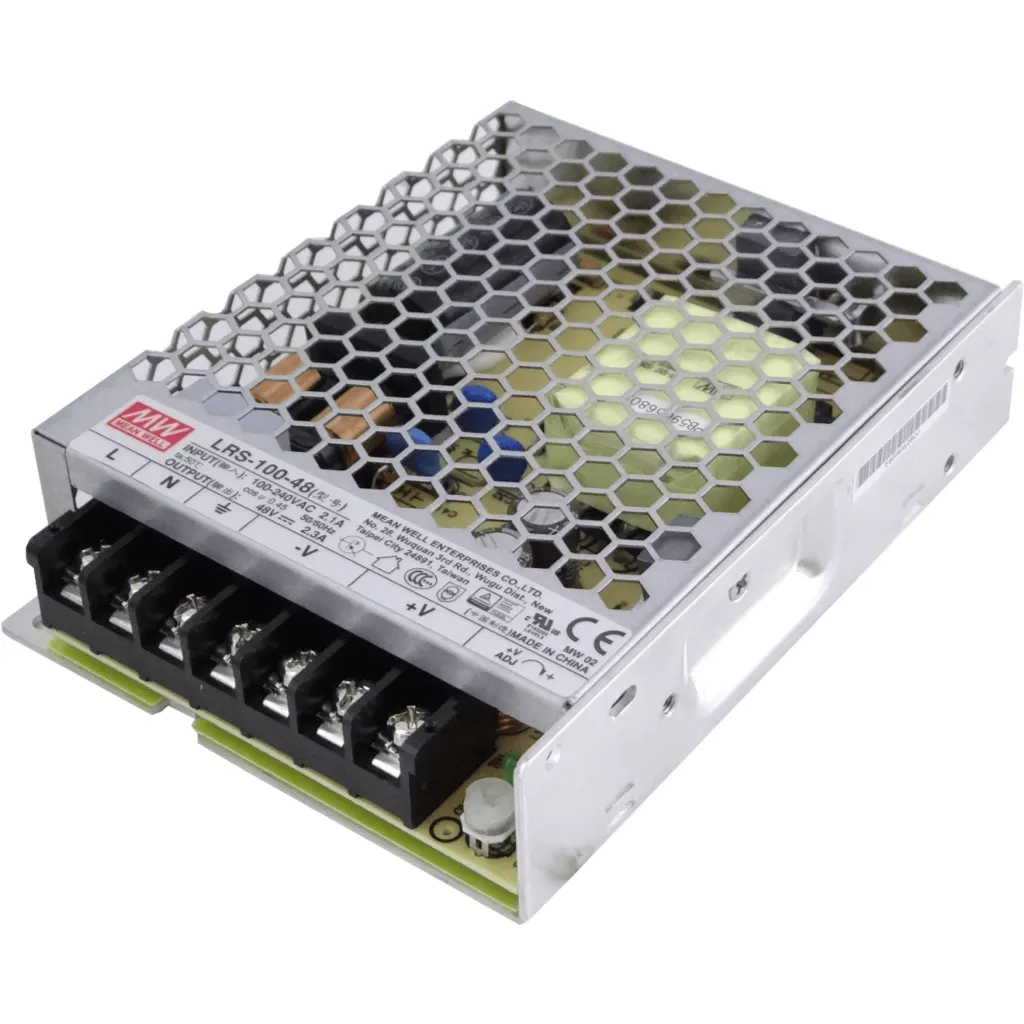 MEANWELL 110W 48V 2,3A Open-Frame Fuente-Poder 100-240VAC Ajustable