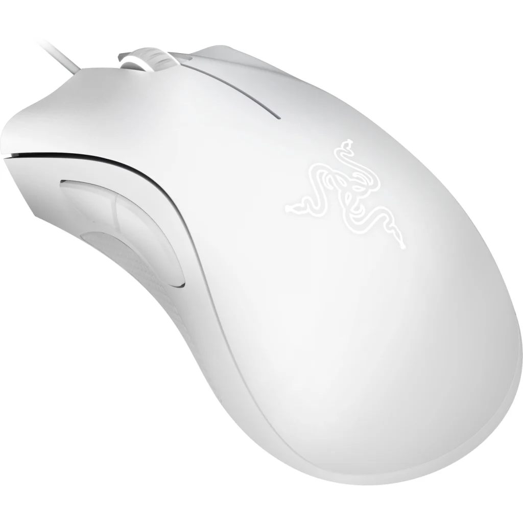 Imagen 1 de Mouse Gamer Alámbrico Razer DeathAdder Essential Ergo Óptico 6400 DPI  Blanco