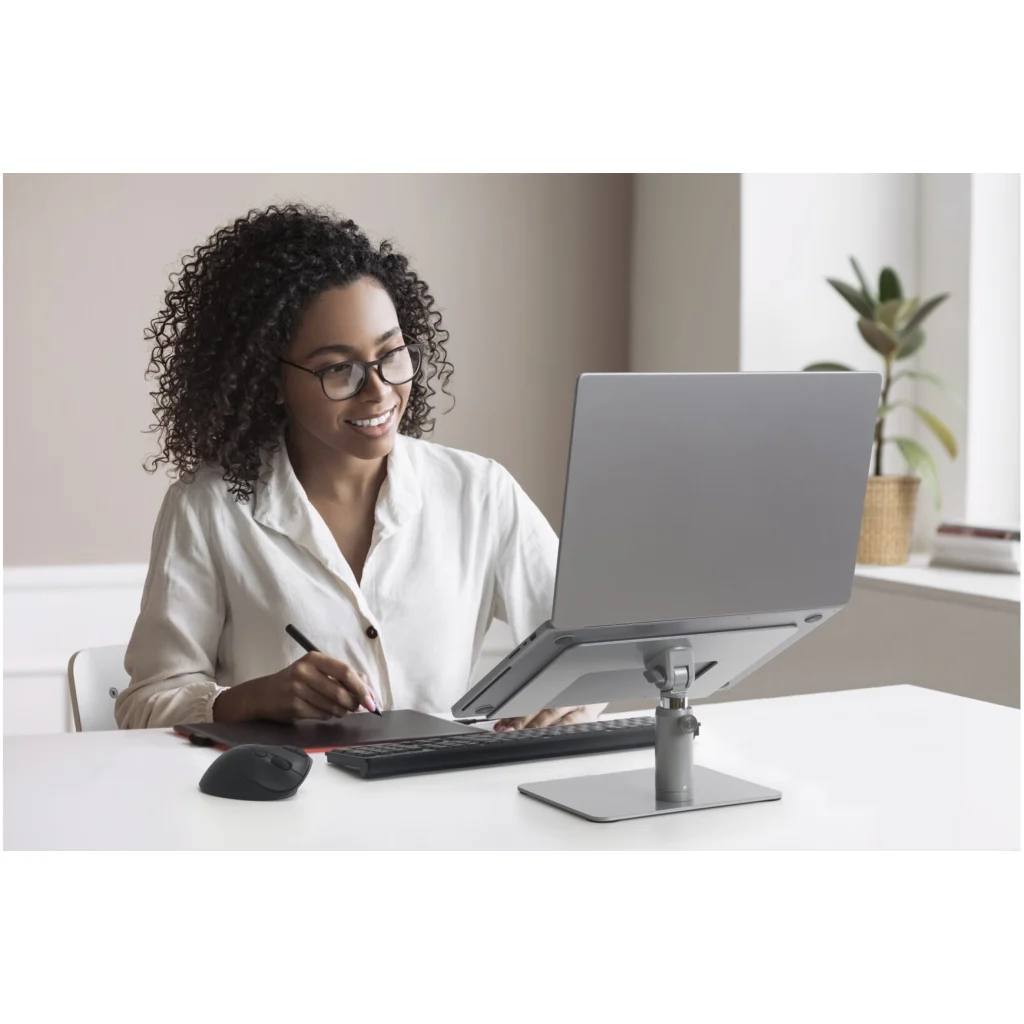 Imagen 8 de Base para Notebook Kensington K50424WW Universal Aluminio hasta 16" Color Plata