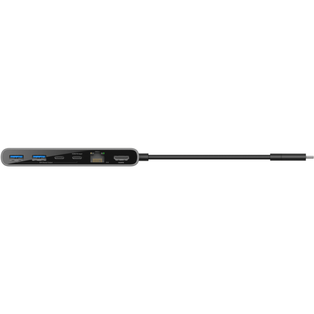 Imagen 1 de Adaptador HUB Belkin multipuerto 8en1 USB-C a 2*USB-A 2*USB-C HDMI LAN