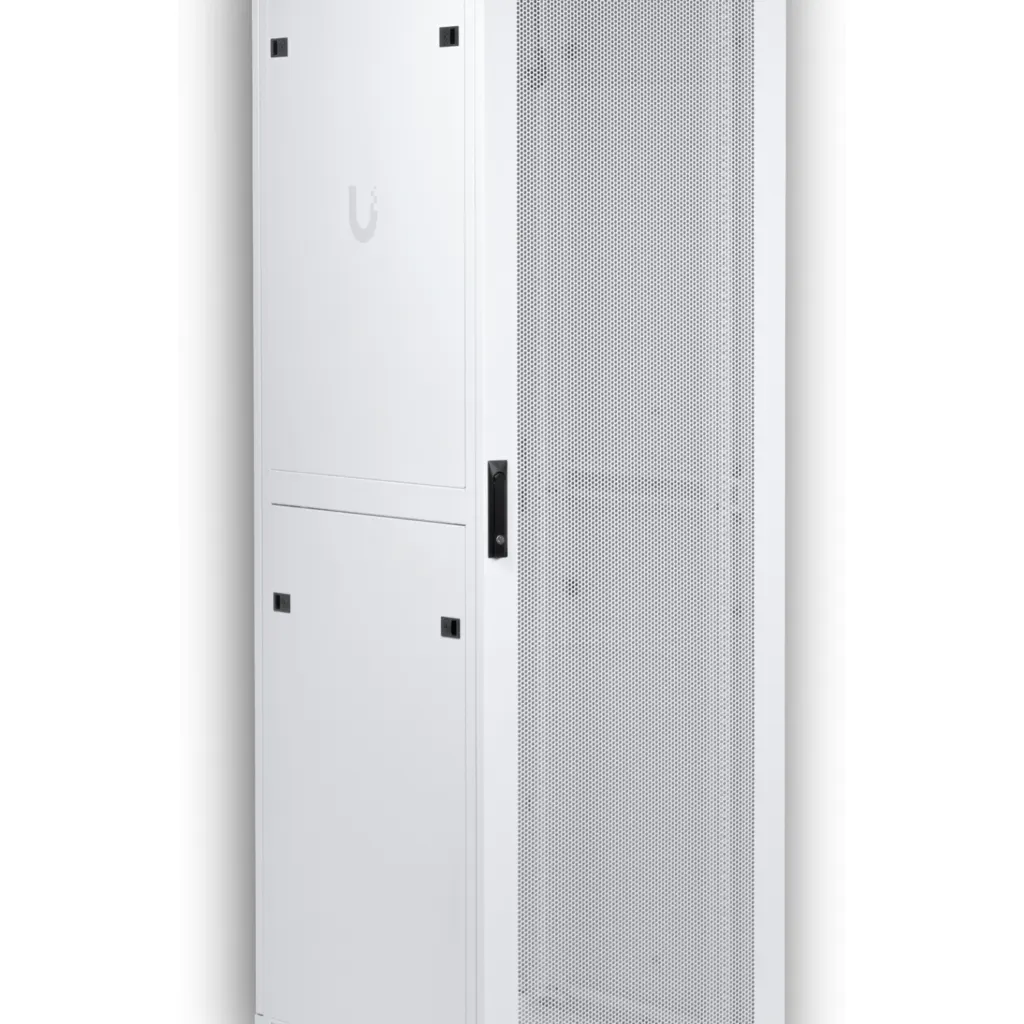 Imagen 9 de UBIQUITI Microperforada 42U 800mm 80cm-Fondo Rack Blanco Ventilador