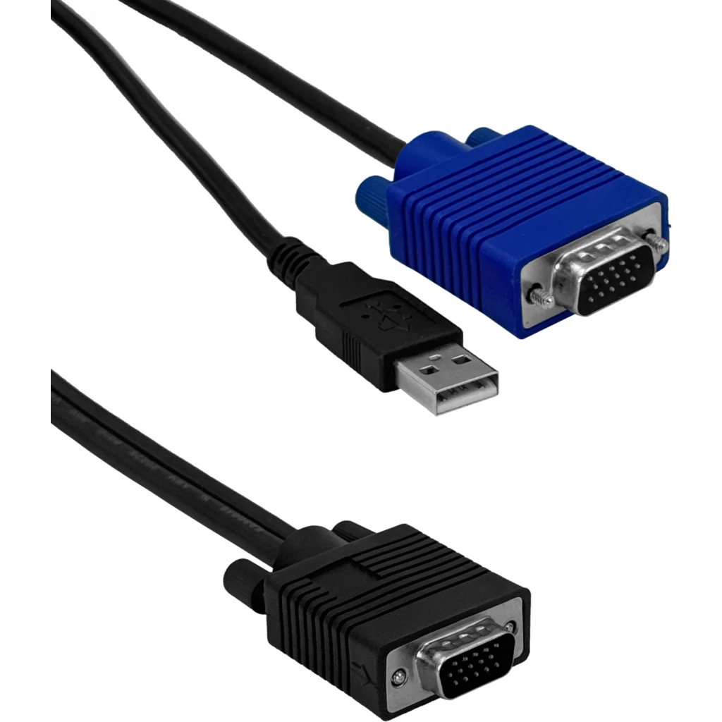 MINITAR 1,8mt CABLE KVM solo para ERU-8 USB VGA 1.8mt 2m ECAB2043-1.8M