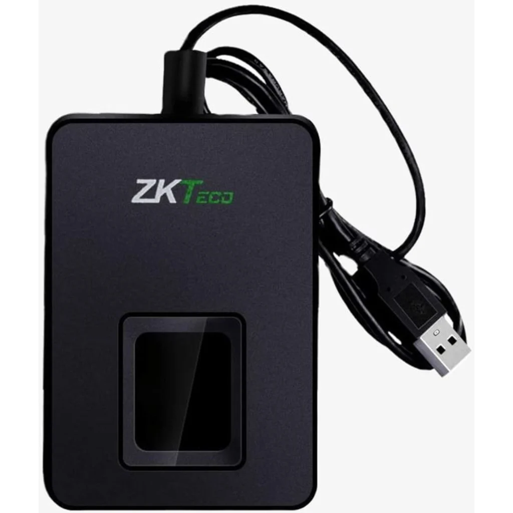Imagen 1 de Lector/Enrolador de Huella Optico ZK9500 USB 500dpi p/Control de Acceso