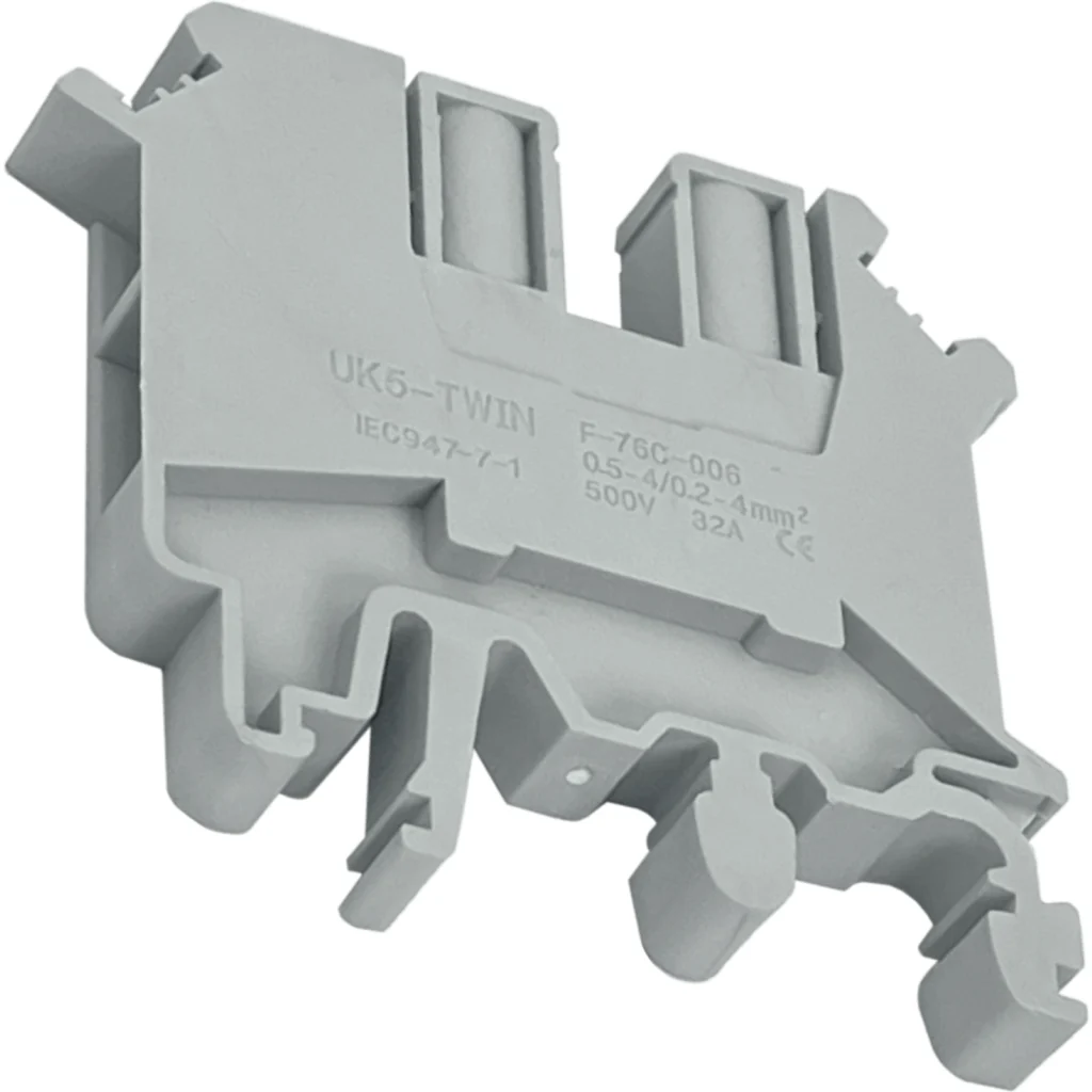 Imagen 3 de Borne Conexion Tornillo 0.2-4mm Riel Din Distribucion Electrica