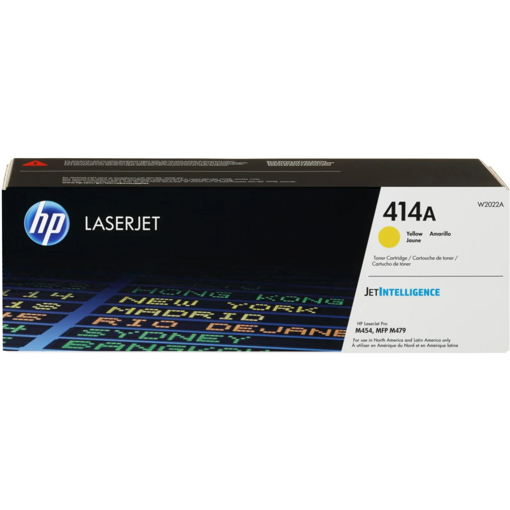 Imagen 4 de Toner HP 414A Yellow Impresoras Laser LaserJet Pro M454dn M479dw 2100 Páginas ap