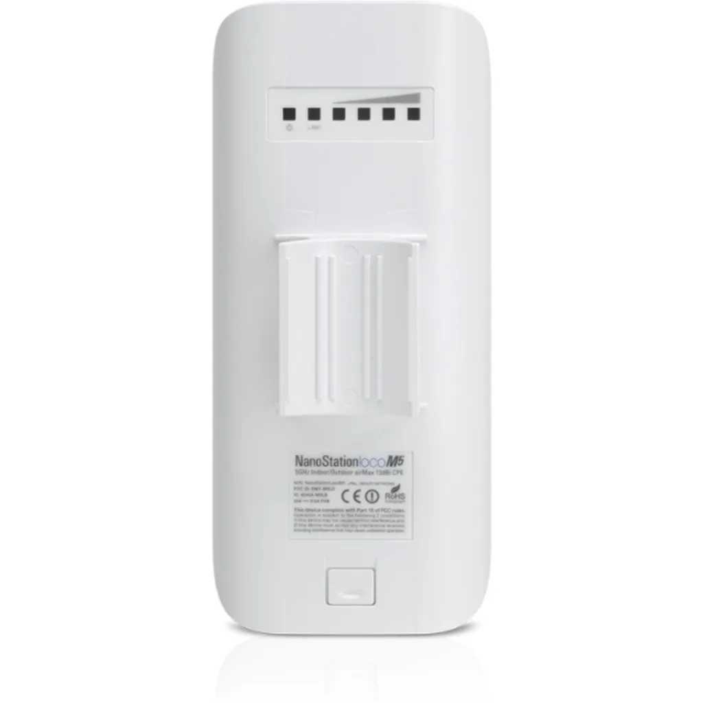 Imagen 1 de Ubiquiti NanoStation airMax para conexion PtP en 5GHz 23dBm/13dBi