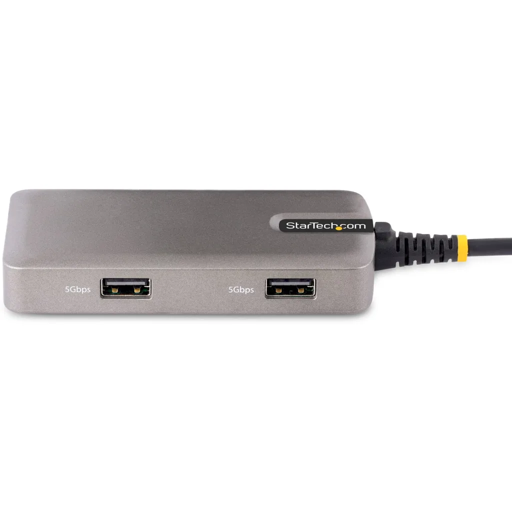Imagen 2 de Docking Station StarTech USB-C a HDMI 2*USB-A USB-C LAN Gris Espacial