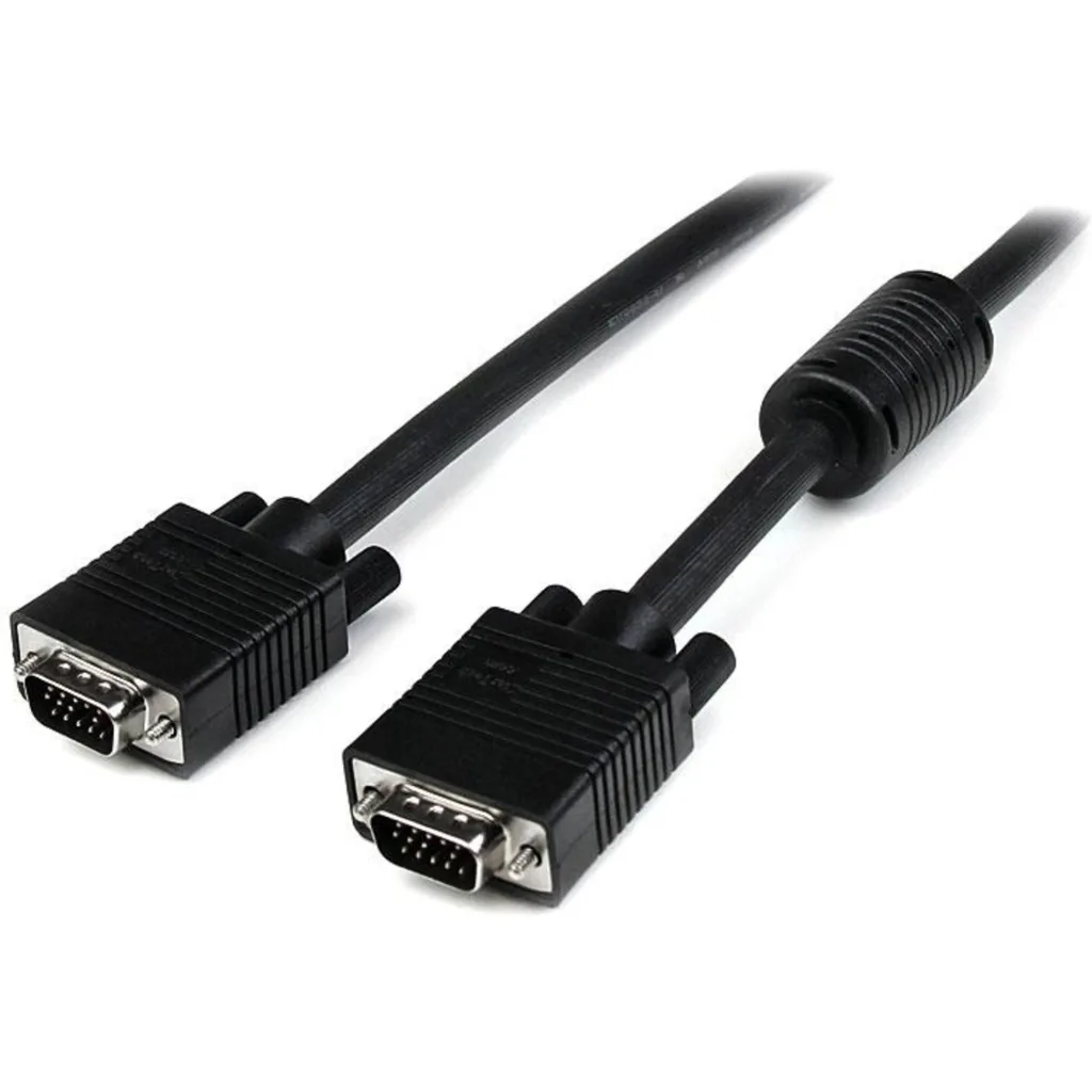 Cable VGA M/M Alta Resolución Longitud 3 metros Negro StarTech 