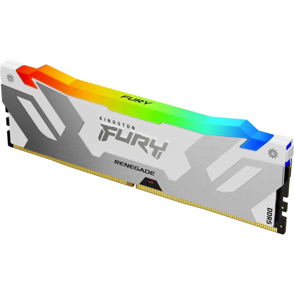 Memoria RAM 16GB DDR5 6400MHz DIMM CL32 Non-ECC 1.4V 288p FURY RenegadeRGBWhite