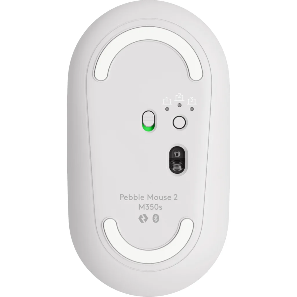 Imagen 3 de Mouse Inalámbrico Logitech Pebble 2 M350S, Óptico 4000DPI 3 Botones Blanco