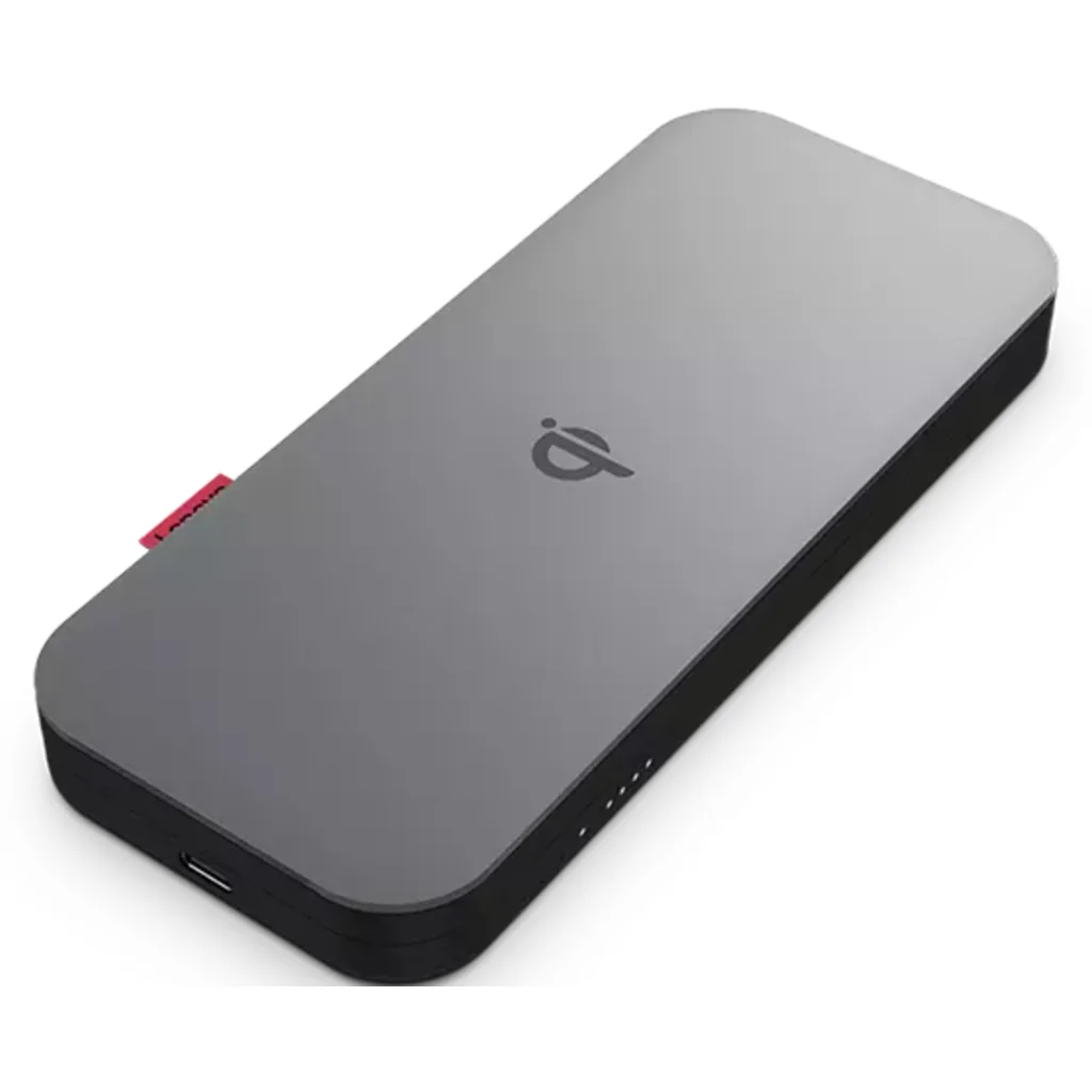 Imagen 2 de Power Bank Lenovo Go USB-C 10.000 mAh Ion de Litio Color Negro Trueno