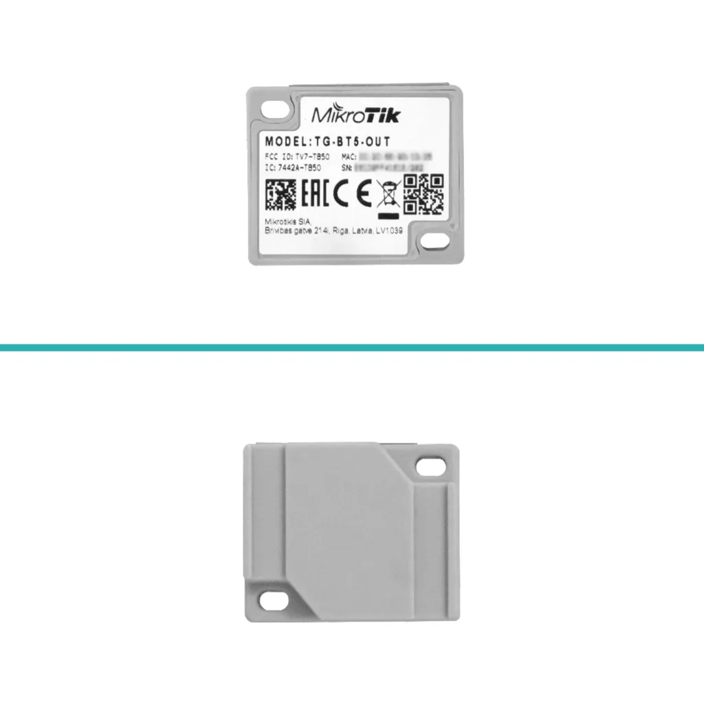 MIKROTIK Etiqueta BLE 5.2 para exteriores con acelerometro incorporado para KNOT