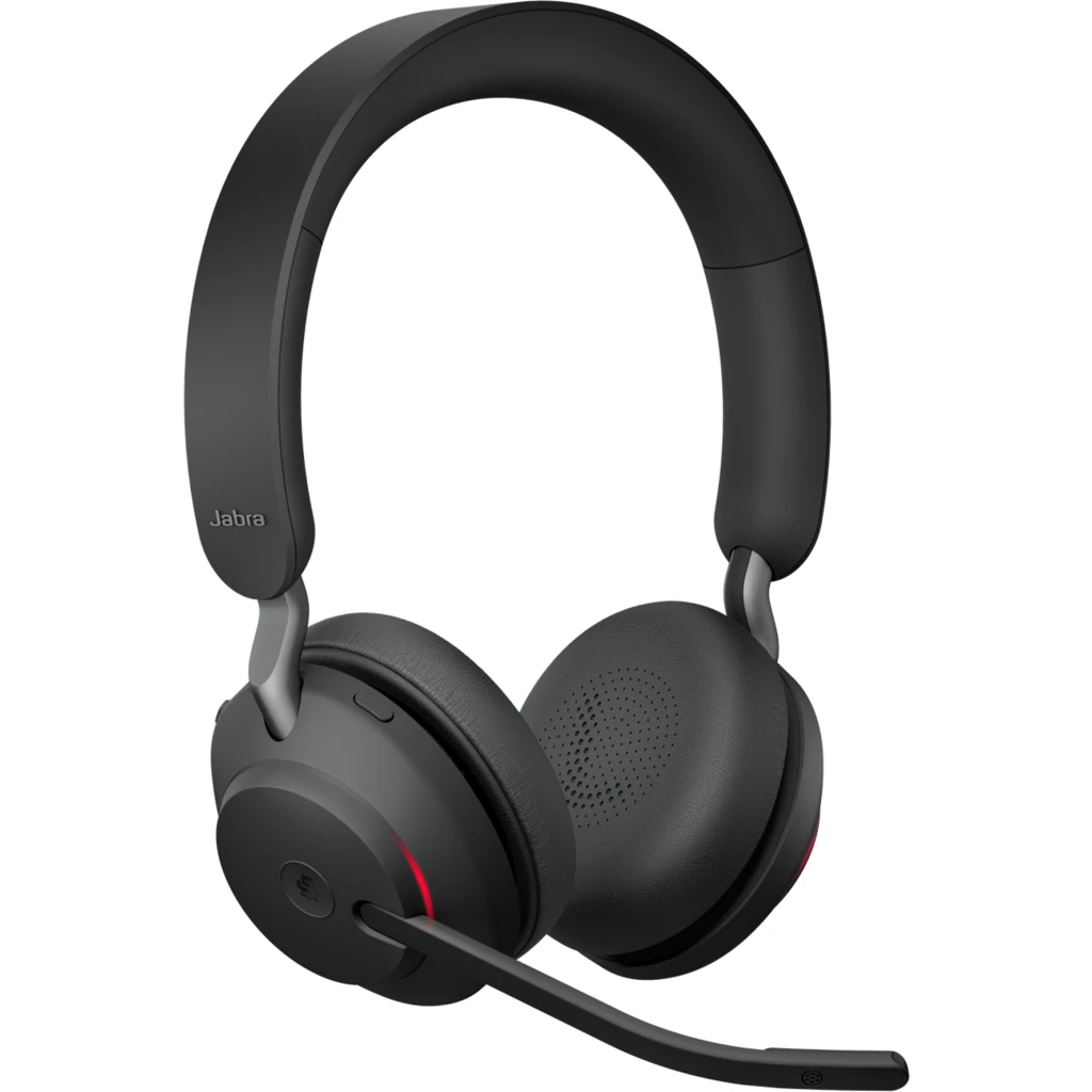 Imagen 2 de Audífonos Jabra Evolve2 65 Link380a MS Stereo Bluetooth USB Tipo-A Color Negro