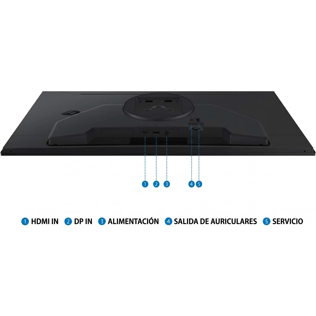 Imagen 6 de Monitor Gamer Samsung Odyssey G5 G50F 32" QHD 2540*1440 IPS HDMI 1ms(GTG) 180Hz 