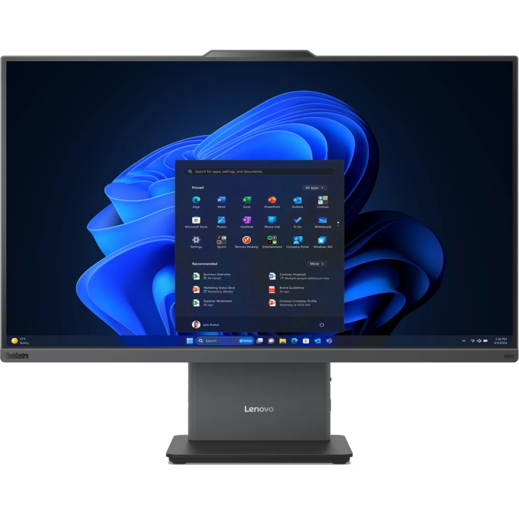 Computador Lenovo AIO ThinkCentre Neo 55a 24 G6 Ryzen 5 220 16GB 512GB 23.8"W11P