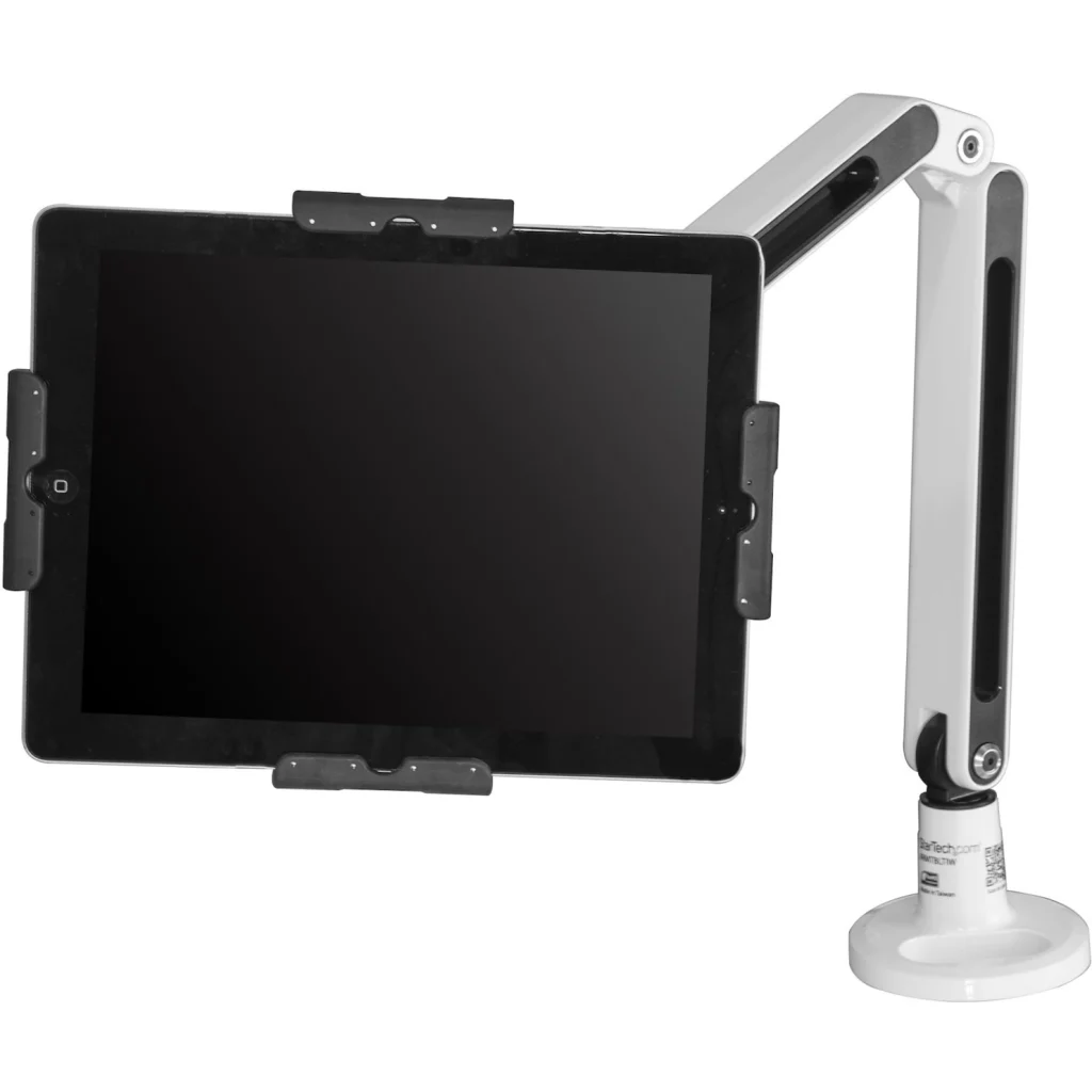 Imagen 4 de Desk Mount Tablet Stand - White